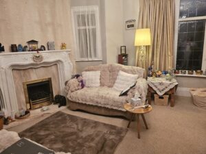 The face - face therapeutic space, somewhere to feel secure and safe.